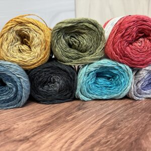 Berroco Isola yarn, sold by Fearless Fibers, located in Clemmons, NC.