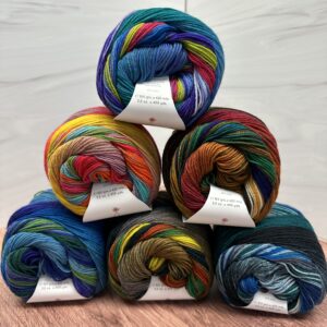 Laines du Nord, Infinity Sock, sold by Fearless Fibers, LLC, Clemmons, NC