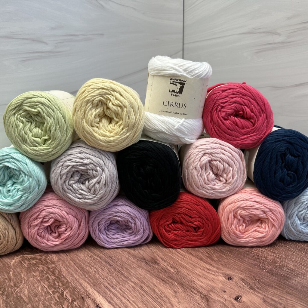 Juniper Moon Farm, Cirrus, sold by Fearless Fibers, located in Clemmons, NC.