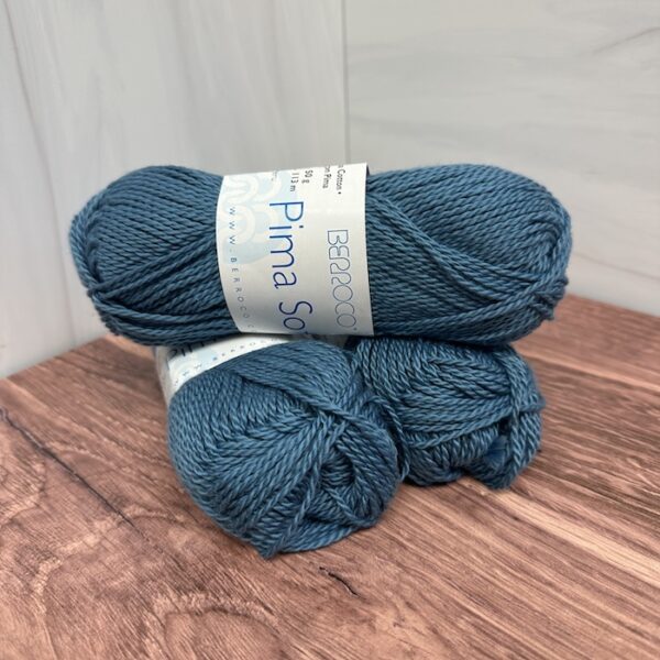Berroco Pima Soft 4625 Aegean Sold at Fearless Fibers, LLC