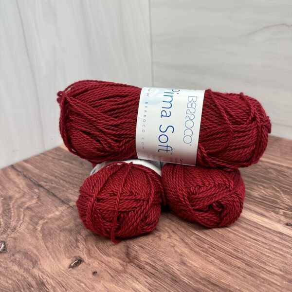 Berroco Pima Soft 4640 Cherry Sold at Fearless Fibers, LLC