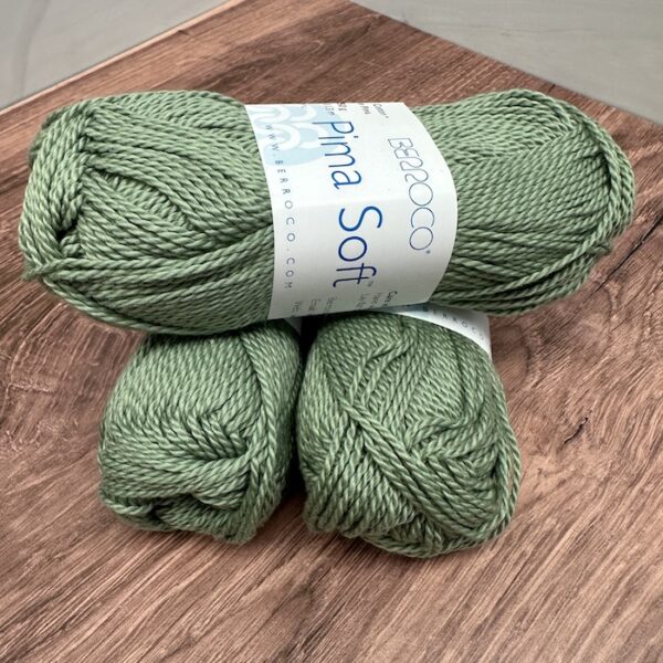 Berroco Pima Soft 4645 Mint Sold at Fearless Fibers, LLC