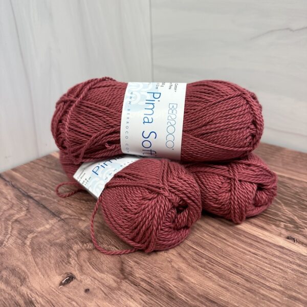 Berroco Pima Soft 4649 Rose Sold at Fearless Fibers, LLC