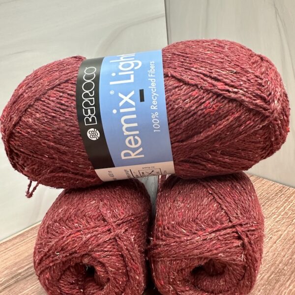 Berroco Remix Light 6960 Strawberry Sold at Fearless Fibers, LLC