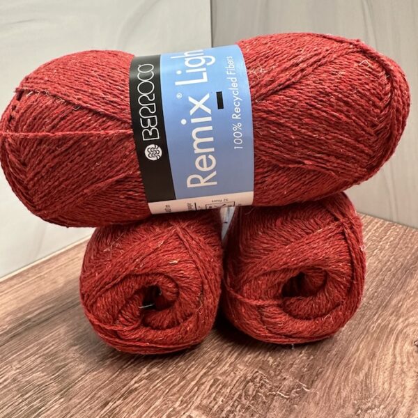 Berroco Remix Light 6998 Cherry Sold at Fearless Fibers, LLC