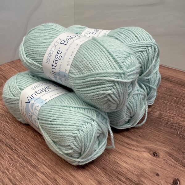 Berroco Vintage Baby 10007 Mint Sold at Fearless Fibers, LLC