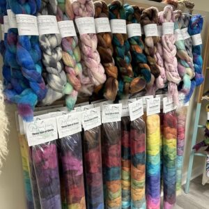 Frabjous Fibers Dyed Top Sold at Fearless Fibers, LLC