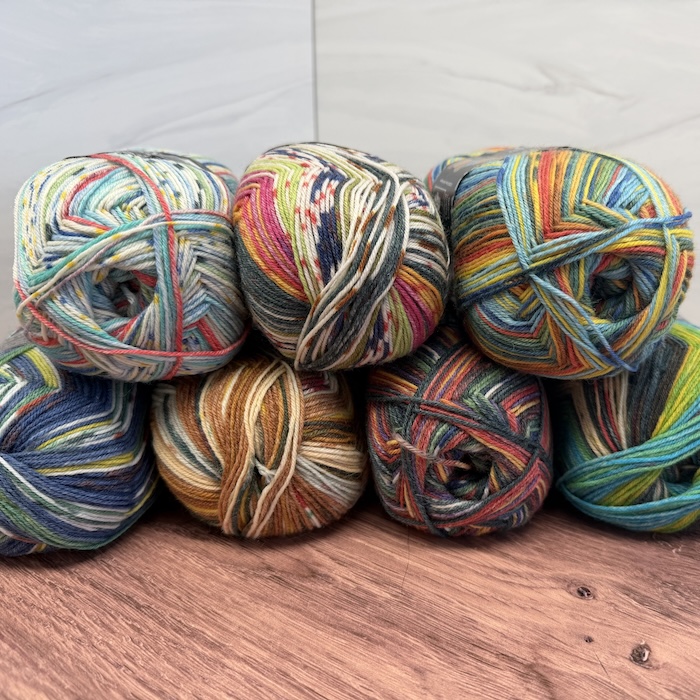 Opal Hundertwasser 4-ply Sold at Fearless Fibers, LLC