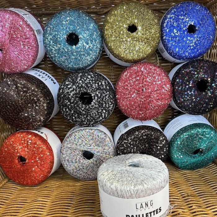 Lang Paillettes Sold at Fearless Fibers, LLC