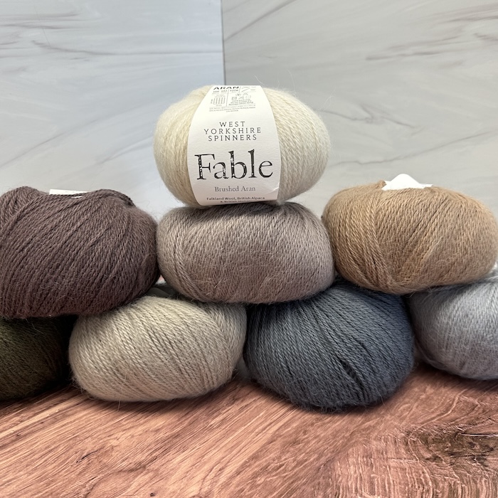 West Yorkshire Spinners Fable Brushed Aran Sold at Fearless Fibers, LLC