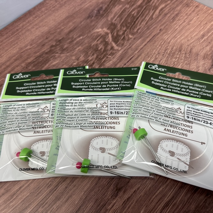 Clover Stitch Holders Sold at Fearless Fibers, LLC