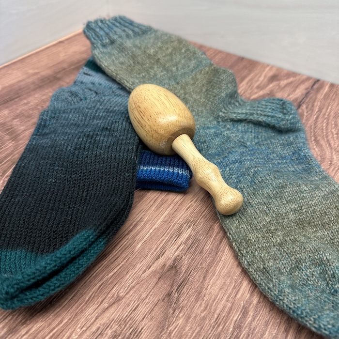 Lacis Darning Egg Wooden Sold at Fearless Fibers, LLC