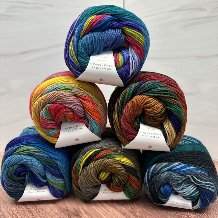 Laines du Nord Infinity Sock Sold at Fearless Fibers, LLC