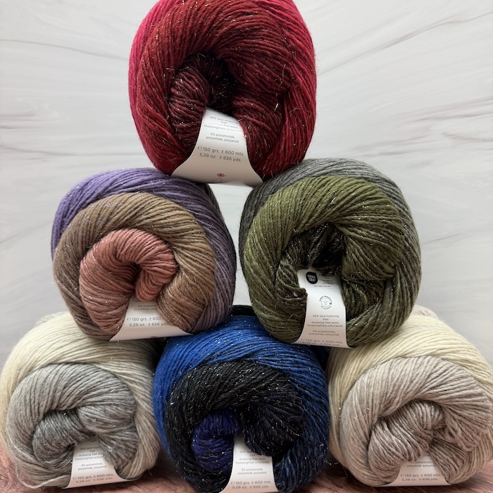 Laines du Nord Poema Glitter Sold at Fearless Fibers, LLC