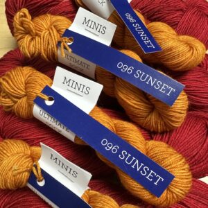 Malabrigo Ultimate Sock Minis 096 Sunset Sold at Fearless Fibers, LLC