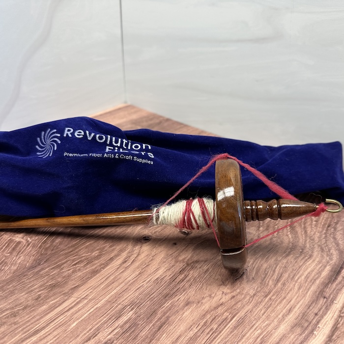 Revolution Fibers Flora Drop Spindle Sold at Fearless Fibers, LLC