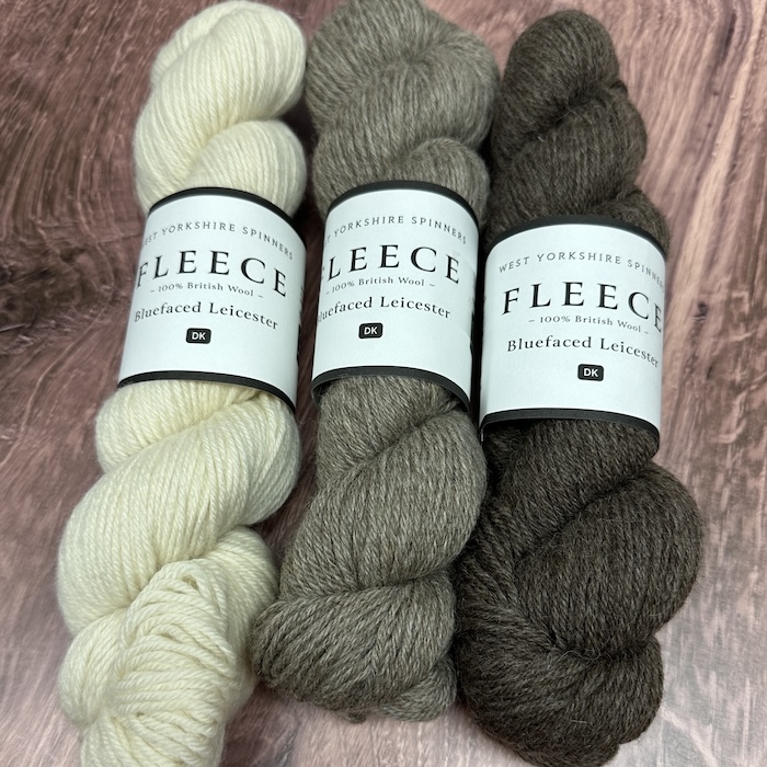 West Yorkshire Spinners Fleece Bluefaced Leicester DK Natural Sold at Fearless Fibers, LLC